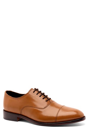 Anthony Veer Clinton Cap-toe Oxford In Walnut