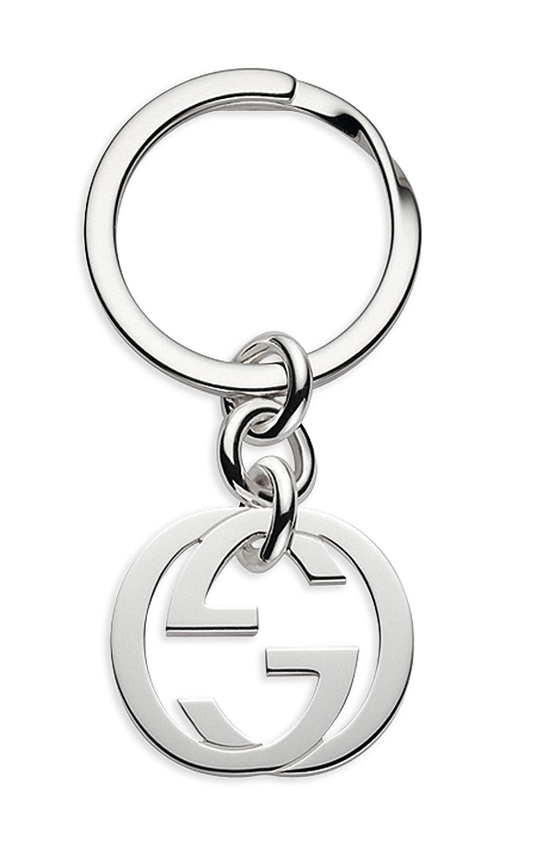 Gucci 'Silver Britt' Key Ring Nordstrom