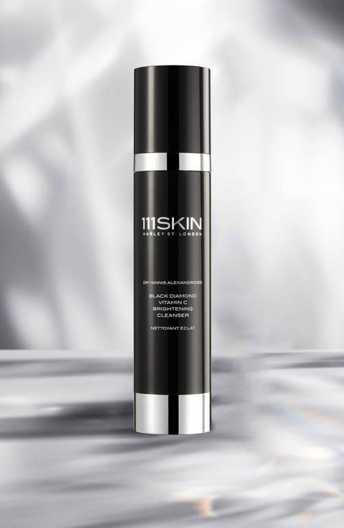 111skin Black Diamond Vitamin C Brightening Cleanser 3.4 Oz. In Black Black