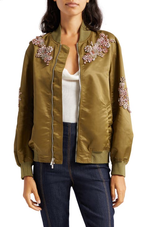 Women s Cinq Sept Bomber Jackets Nordstrom