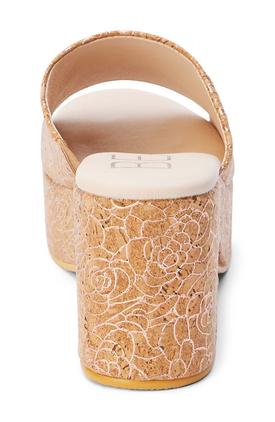 Shop Coconuts By Matisse Terry Platform Sandal In Rose Cork