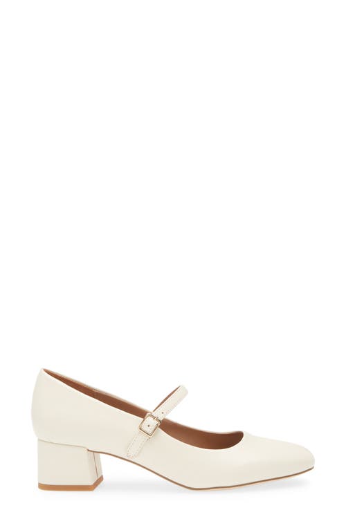 Nordstrom Rack Bernadette Mary Jane Pump In Ivory Vanilla