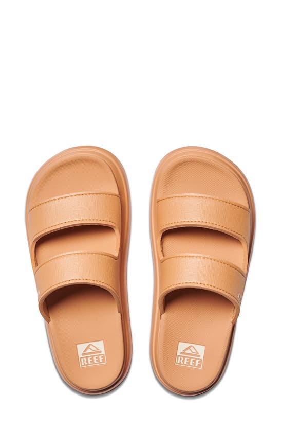 Reef Bondi Platform Slide Sandal In Natural