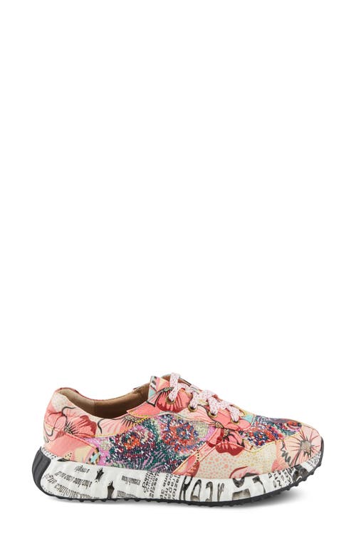 Shop L'artiste By Spring Step Cabaret Sequin Sneaker In Pink Multi