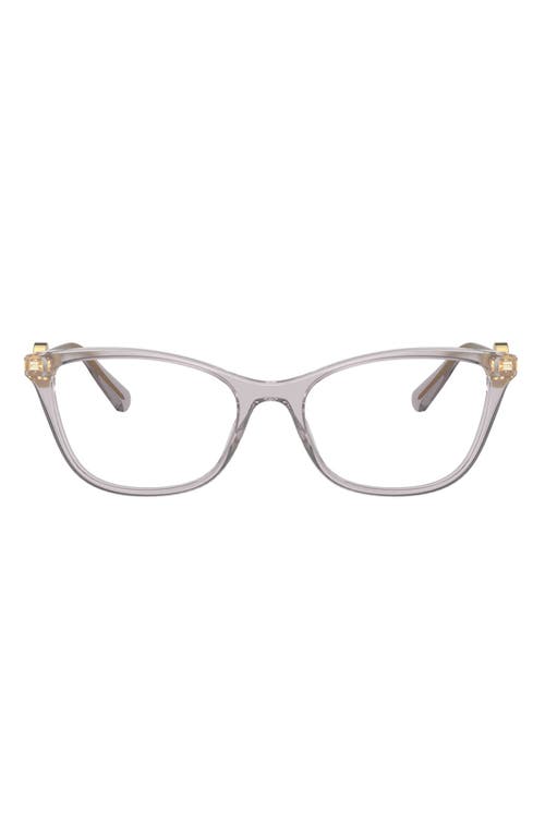 Versace 55mm Cat Eye Optical Glasses in at Nordstrom