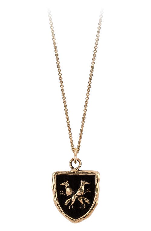 Pyrrha Thick as Thieves Pendant Necklace in Yellow Gold
