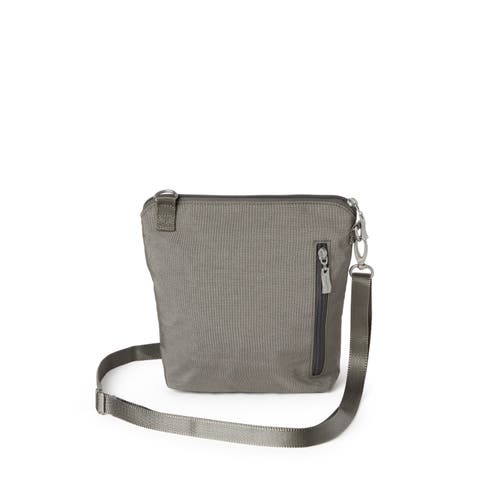 Shop Baggallini Modern Pocket Crossbody Bag In Sterling Shimmer