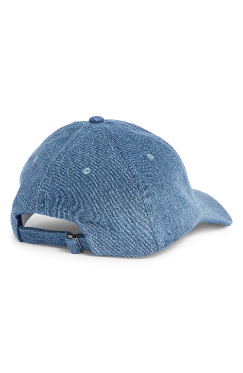 Steve Madden City Dad Baseball Cap In Medium Blue