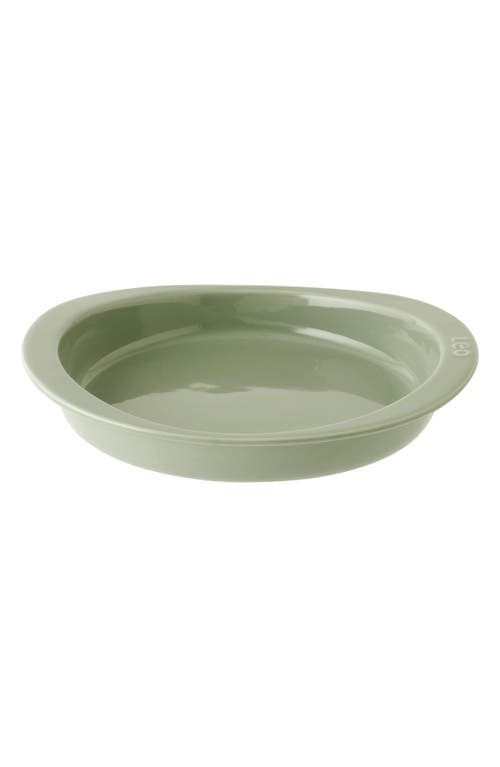 Berghoff Leo Balance Round 1.27-quart Ceramic Baking Dish In Sage