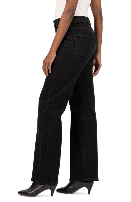 Shop Kut From The Kloth Sienna High Waist Wide Leg Jeans In Conquering