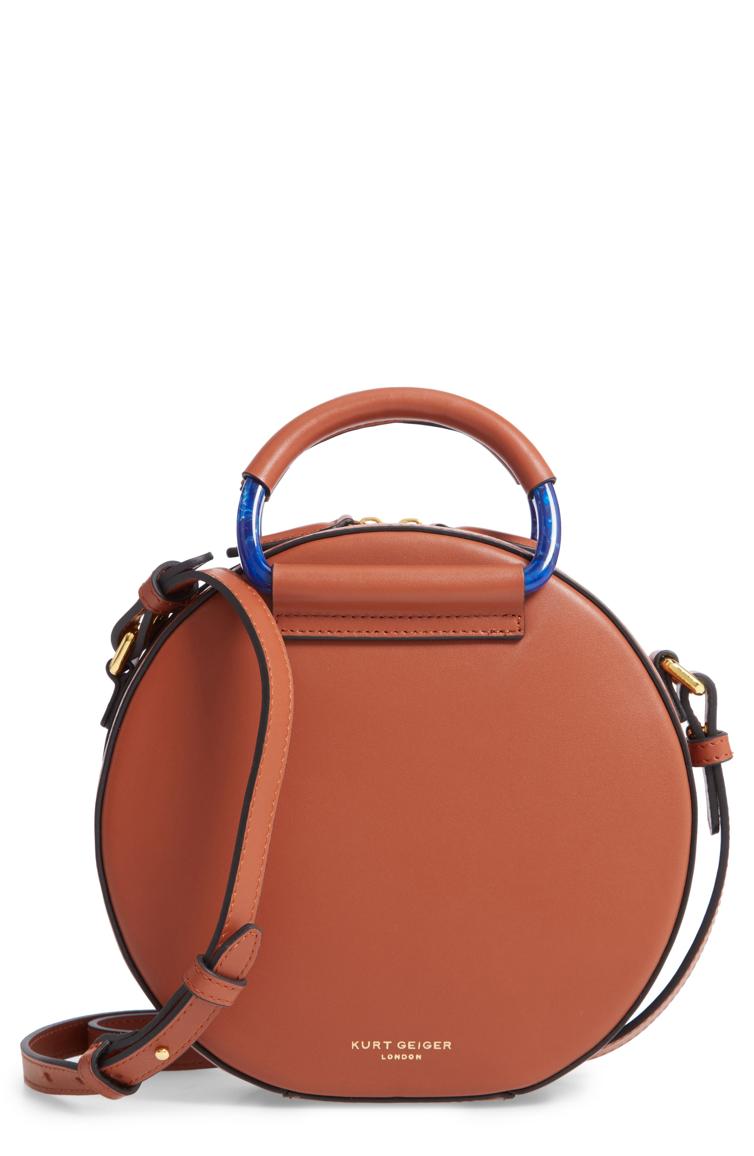 Kurt Geiger London Harriet Leather Circle Crossbody Bag Nordstrom