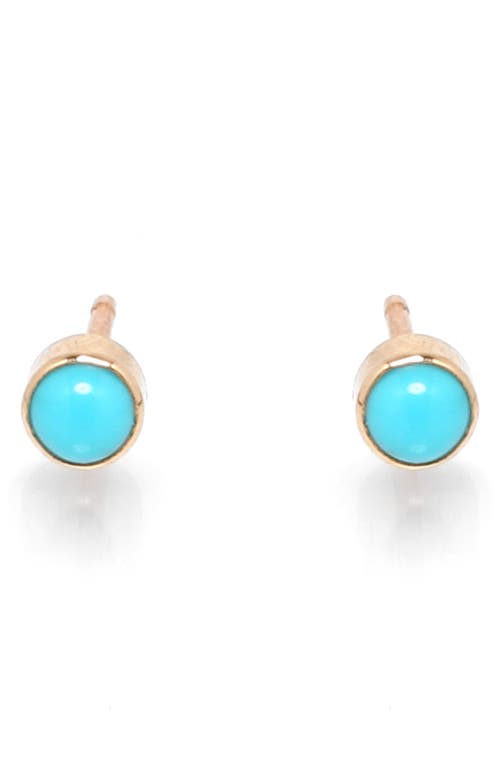 Zoë Chicco Turquoise Stud Earrings at Nordstrom