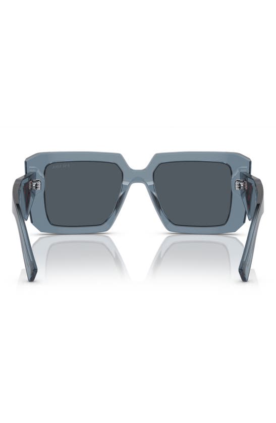 Shop Prada 56mm Square Sunglasses In Grey