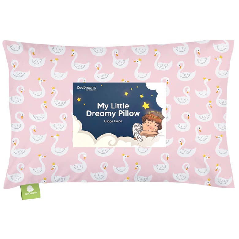 Shop Keababies Toddler Pillow With Pillowcase In Swan Lake