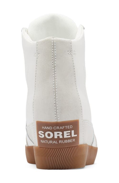 Sorel Out N About Wedge Ii Shoe In Sea Salt/gum 2