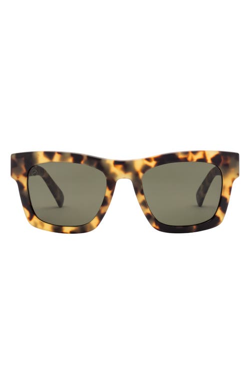 Crasher 54mm Polarized Square Sunglasses in Matte Tort/Grey Polar