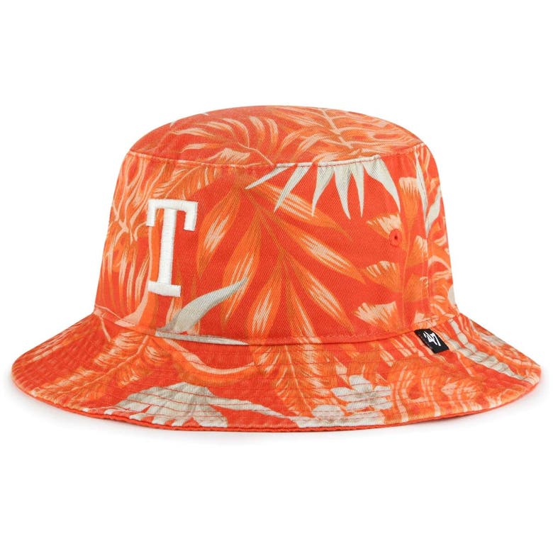 Shop 47 ' Texas Orange Texas Longhorns Tropicalia Bucket Hat