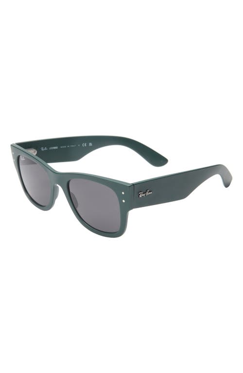 Shop Ray Ban Ray-ban 52mm Square Sunglasses In Dark Grey