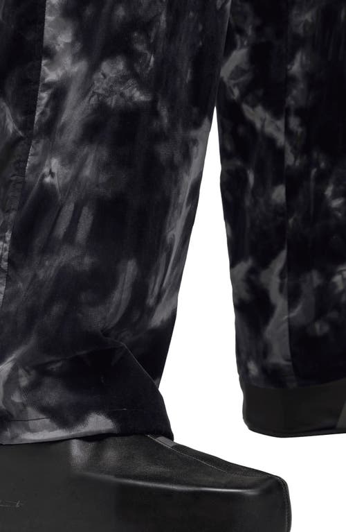 Shop Y-3 Tie Dye Ripstop Cargo Pants In Black