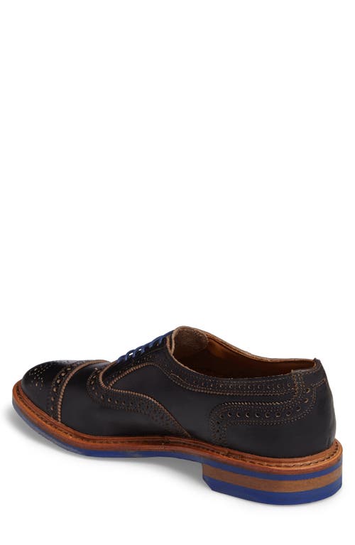 Allen Edmonds Strandmok Cap Toe Oxford In Black