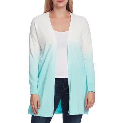 Vince Camuto Ombre Cotton Cardigan