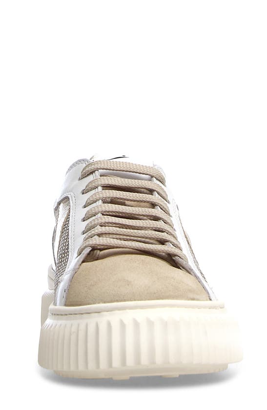 Voile Blanche Lipari Sneaker In Sand White