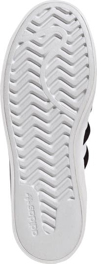 Adidas Superstar Bonega White Shell Toe Platform Sneakers Black Stripes 9