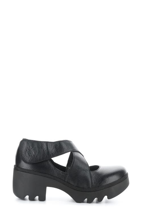 Shop Fly London Togo Loafer In Black Mousse