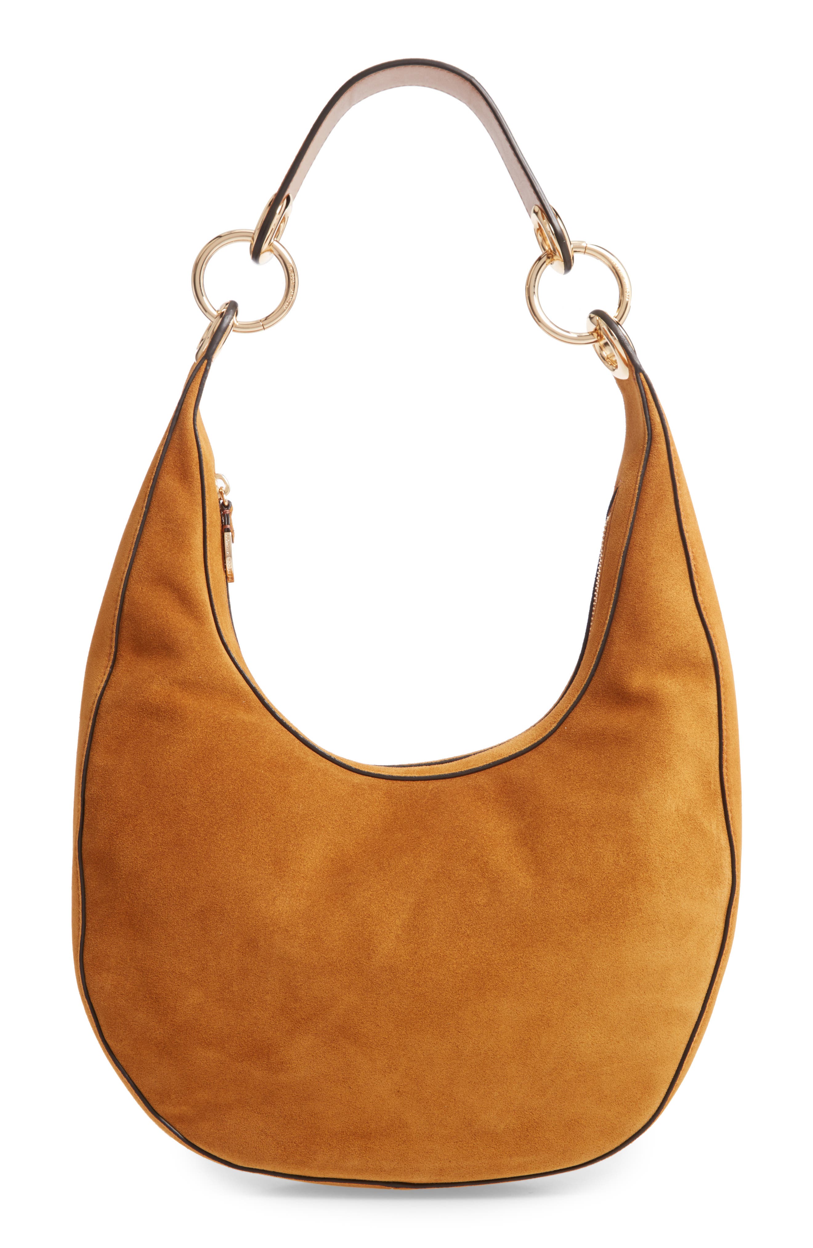 rebecca minkoff suede hobo