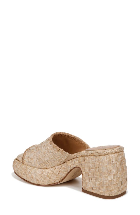 Shop Circus Ny By Sam Edelman Ilyse Platform Sandal In Bleached Beechwood