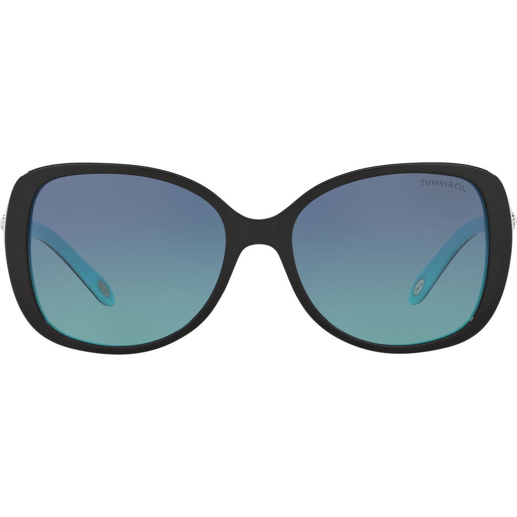 Tiffany & Co Eyewear In Black/blue Gradient