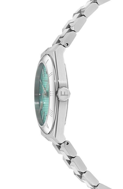 Shop Ferragamo Vega Upper East Bracelet Watch, 35mm In Stainless Steel