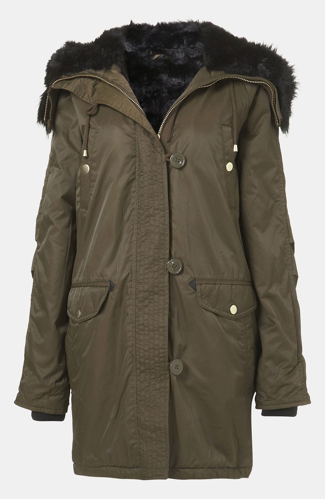 Faux Fur Trim Parka Nordstrom