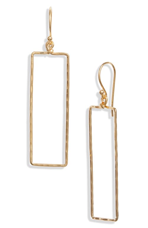 ki-ele Lila Linear Drop Earrings in Gold at Nordstrom