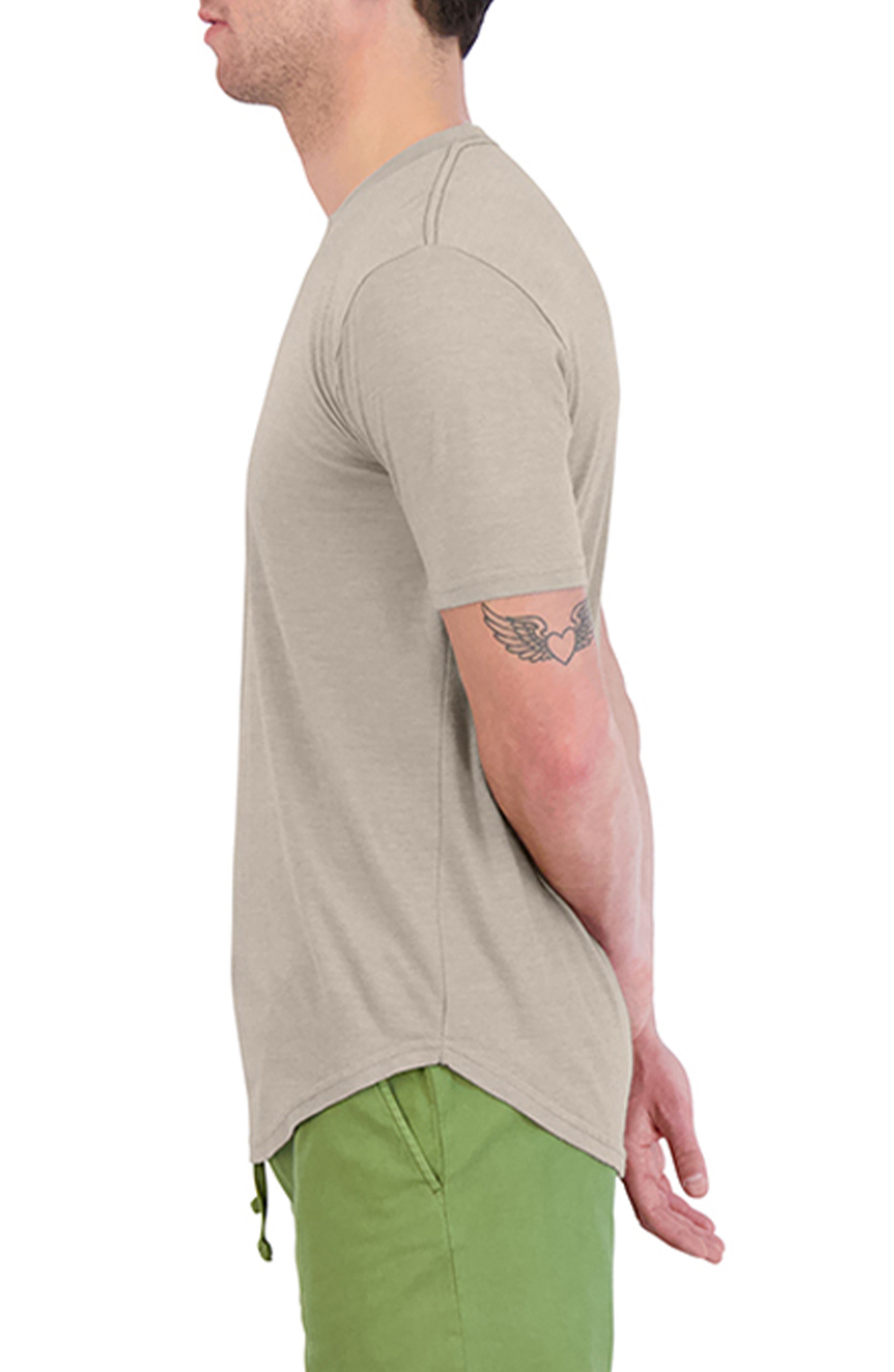 goodlife tri blend scallop crew