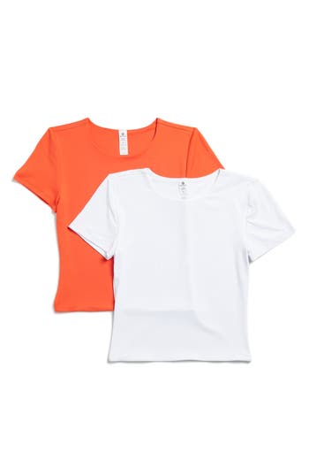 90 Degree By Reflex Countour Meet And Greet 2-pack Assorted T-shirts In Multi