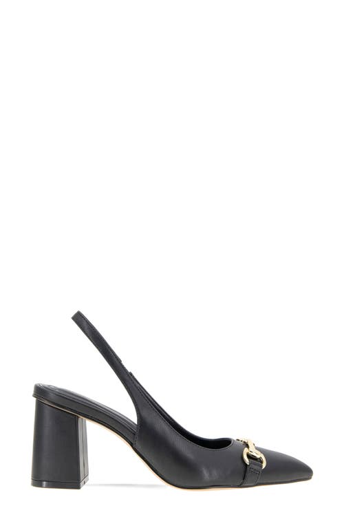Bcbgeneration Women's Glastin Slingback Block Heel Pumps In Black