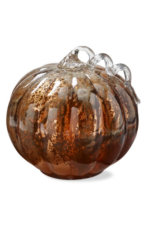 TAG TAG LARGE GLASS DECORATIVE PUMPKIN 