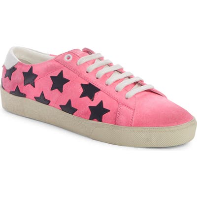 Saint Laurent Classic Court Sneaker - Pink