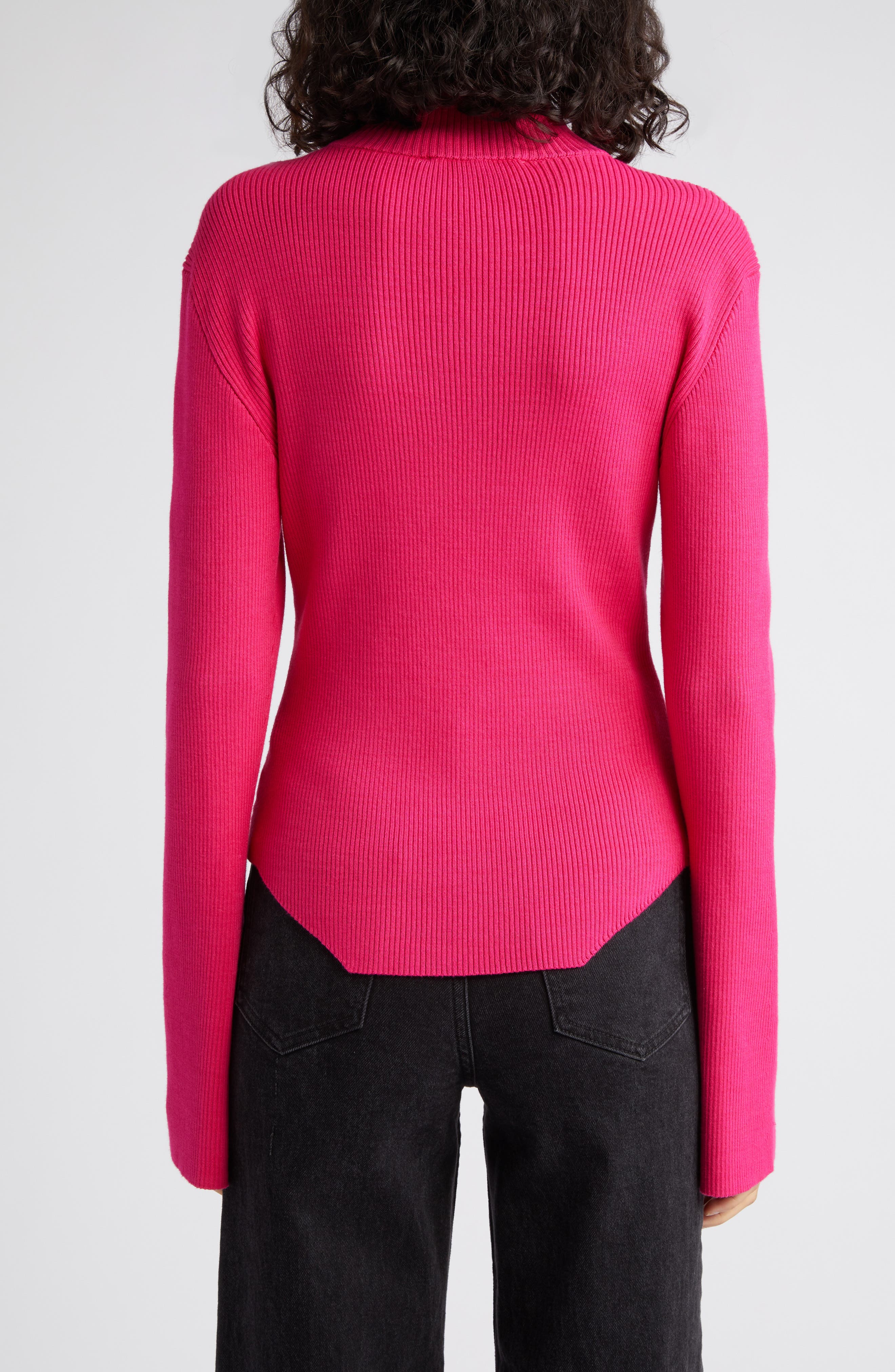 Yasmia Pullover in Pink Peacock Yasmia Pullover in Pink Peacock