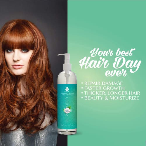 Pursonic 100% Pure & Natural Fractionated Coconut Oil In Multicolor