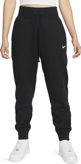 Nike Womens Club Fleece Jogger Sweatpants (White, X-Large