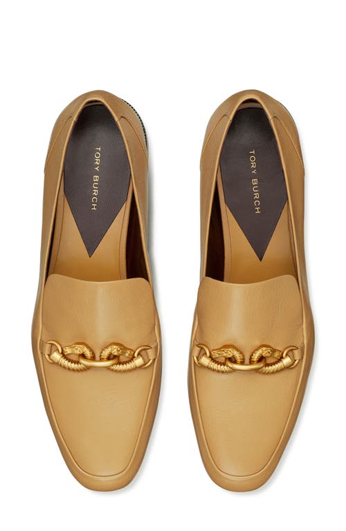 Shop Tory Burch Jessa Loafer In Ginger Shortbread/gold