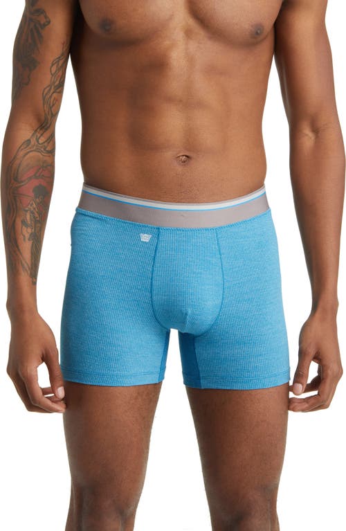 Mack Weldon AIRKNITx Performance Boxer Briefs in Cerulean