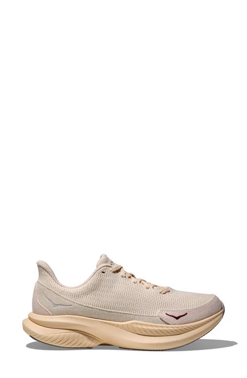 Shop Hoka X Reformation Mach 6 Ls Sneaker In Eggnog/shortbread