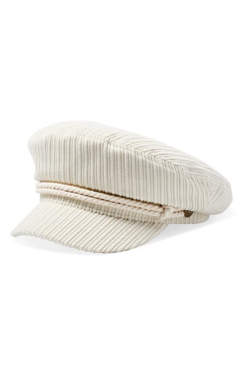 Brixton Fiddler Corduroy Cap Dove at Nordstrom,