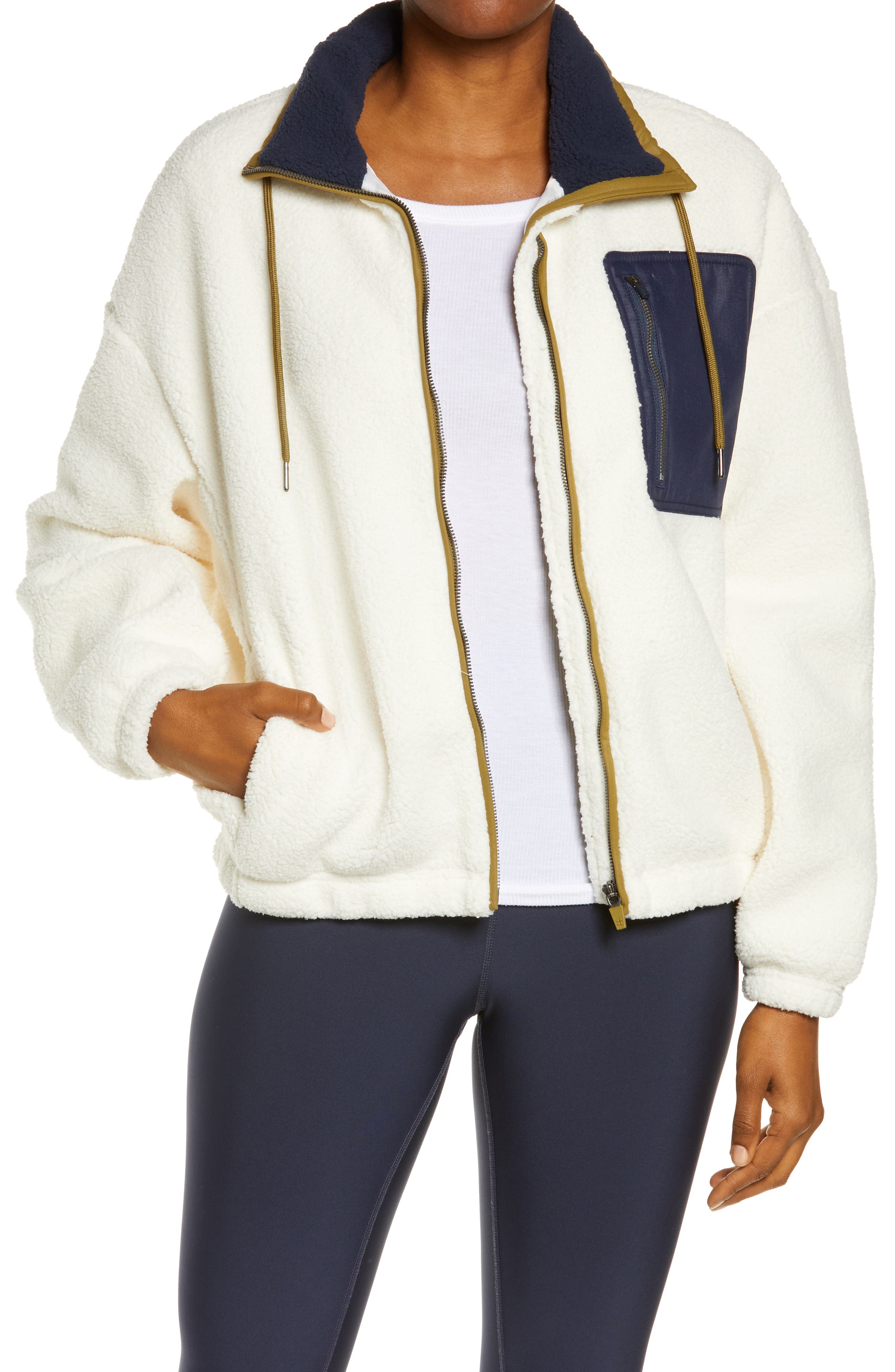 nordstrom fleece jacket