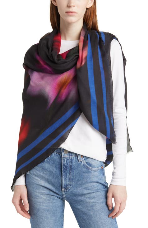 Tommy Hilfiger essential flag knitted scarf Noir - Accessoires