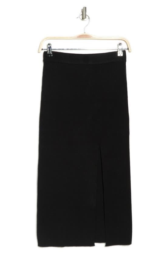 ALEXIA ADMOR SPLIT MIDI SKIRT