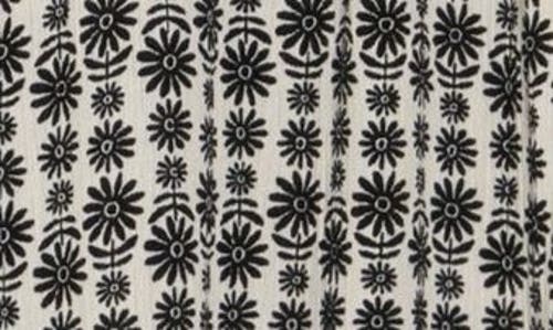 Shop Bobeau Crochet Yoke Sleeveless Top In Ivory/black Floral